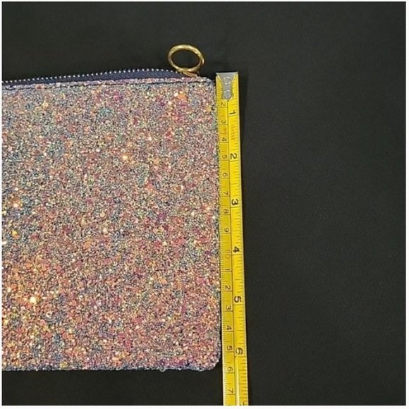 Madewell Glitter Clutch Wallet NWT - Picture 5 of 6